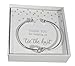 Bridesmaid Thank You For Helping Us Tie the Knot Gift Set - Silver-Tone Knot Bangle Bracelet with Messaged Gift Box