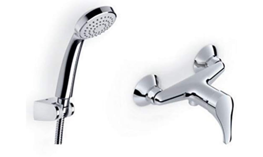 Roca WM320350ZC00S0B Shower Mixer, Zoom Moon, Chrome