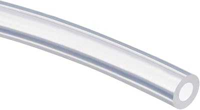 sourcing map Silicone Tubing 5x8mm Clear 3.3ft Air Hose Water Pipe Pump