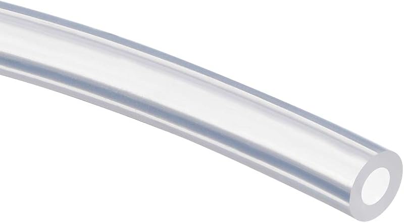 sourcing map Silicone Tubing 5x8mm Clear 3.3ft Air Hose Water Pipe Pump
