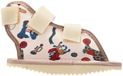 BREG '11397 Boot Cast 8-10" Large Pediatric Canvas Slip Resistant Rocker Sole