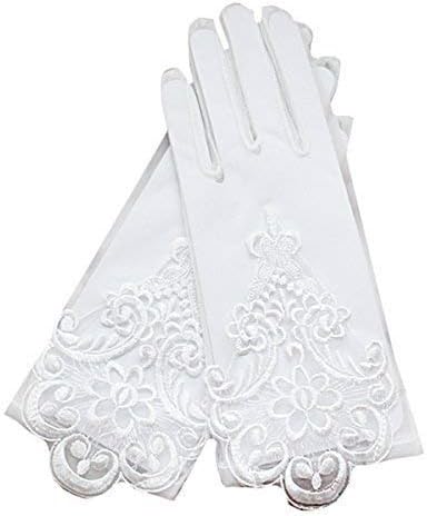 Amazon 19blue ナインティーンブルー ウエディンググローブ ショート フラワーモチーフ 手袋 通販