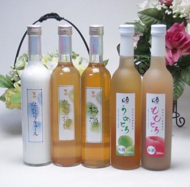 Amazon Co Jp お酒が苦手な方でも美味しく飲める福袋 とっておき編 飲み比べ送料込み5本セット 牛乳 生姜 梅 桃 梅 食品 飲料 お酒