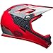 BELL Sanction Adult Full Face Bike Helmet - Gloss Hibiscus/Smoke Reparation (Discontinued), Medium (55-57 cm)