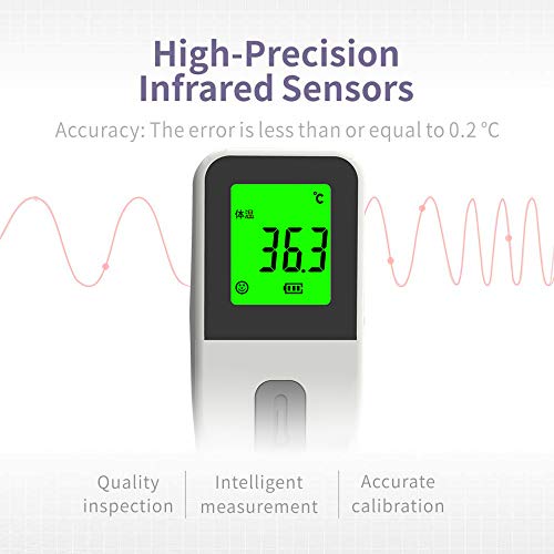 Digital Thermometer NonContact Infrared Forehead Thermometer for