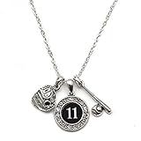 Custom Player Jersey ID Baseball/Softball Necklace (Available in 39 numbers)