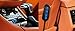 RapidX X5 Plus 5 -Port USB Car Charger with Detachable Cable - Blue & Black