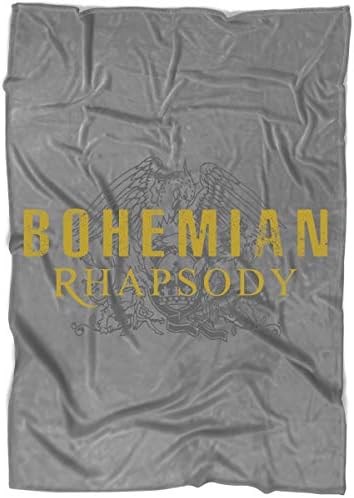 ARLSTORE Bohemian Rhapsody Blanket for Bed and Couch, I Love Band Queen Blankets - Perfect for Layering Any Bed (Large Blanket (80"x60"))