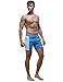 SEOBEAN Men's Sports Gym Training Fitness Short Pants (Medium/28-30Inch, 2763 Blue)