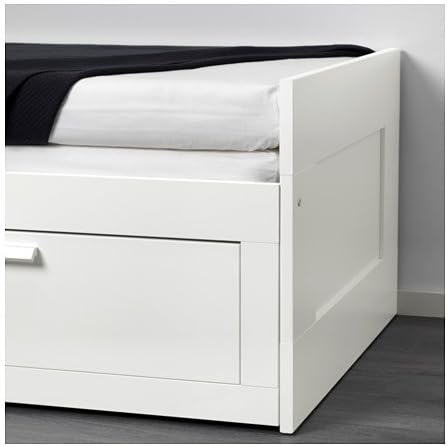 Amazon Com Ikea Twin Size Daybed Frame With 2 Drawers White