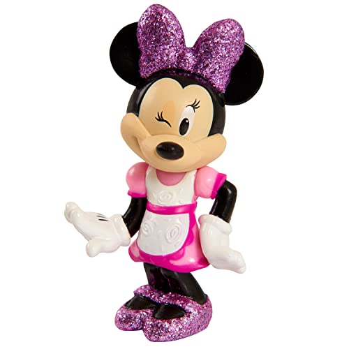 Disney Junior Minnie Mouse 3-inch Collectible Figure Set, 5 Piece Set, Kids Toys for Ages 3 Up by Just Play
