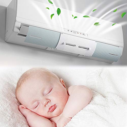 Clearance! Anti Direct Blowing Air Conditioner Accessories, Fheaven Adjustable Air Conditioner Wind Shield Cold Wind Gas Deflectors Anti Direct Blowing Baffle (White)