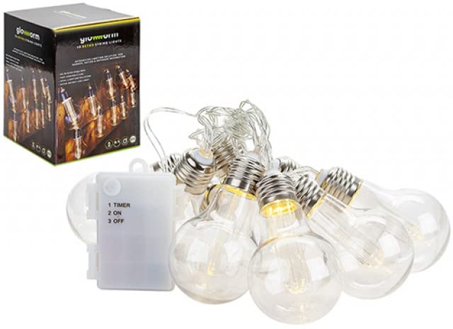 PMS 957138 1 Pc Retro Bulb Indoor/Outdoor String Lights, LED Light Bulbs, String Light Decor,Warm White, String Light Accessory, General Party Occasion