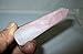 Jet Genuine Rose Quartz Obelisk Tower Booklet Jet International Crystal Therapy Jumbo Facet Aura Rock Crystal Natural