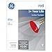 GE Lighting 13472 85-Watt Outdoor PAR38 Incandescent Light Bulb, Red