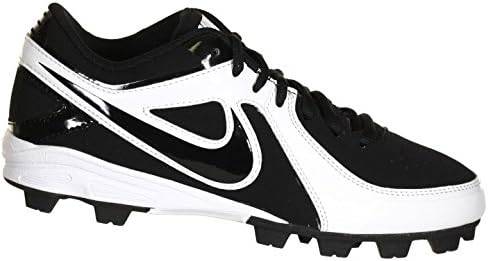 NIKE MVP Keystone Low LE Black White Mens Baseball Cleats US 6.5 M, EU 39