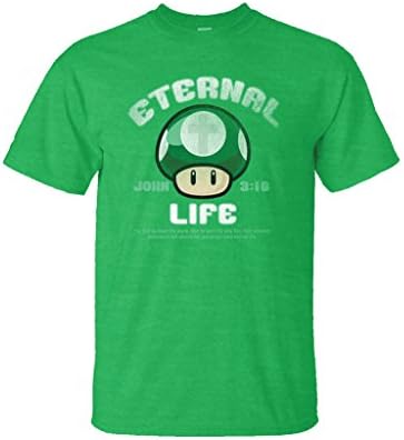 Gardenfire Men's Eternal Life Classic Tee, X-Large, Green