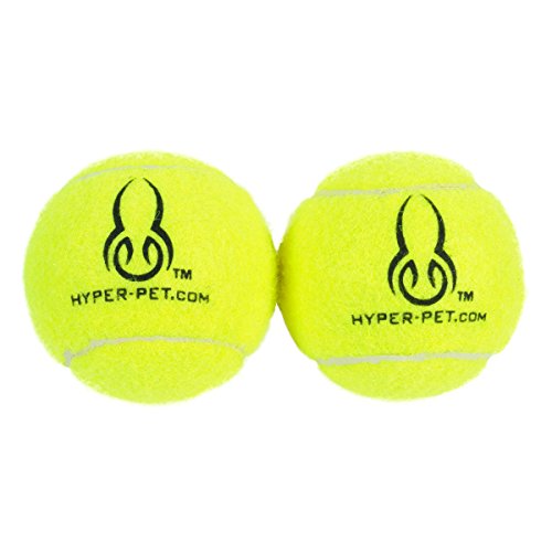 Hyper Pet Pet Tennis Balls for Dogs, Pet Safe Dog Toys for Exercise and Training, Pack of 2, Green