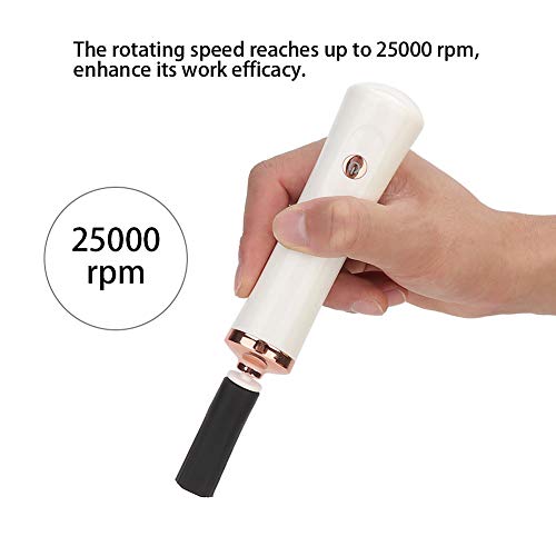 shlutesoy False Eyelashes & Adhesives Liquid Nail Polish Shaking Machine Electric Eyelash Glue Shaker Makeup Tool White