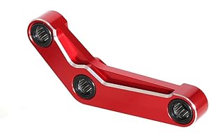 GOODELY MT07 Lowering Link -30mm Rear Drop Link Compatible With MT07 MT-07 XSR700 XSR 700 FZ07 YZF-R7 ZYF R7 2014-2025 Motorcycle Suspension Linkage Arm (Red)