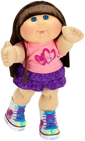 Cabbage Patch Kids Twinkle Toes 14” Kid, Brunette, Blue Eyes, Caucasian