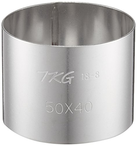 遠藤商事 業務用 アルゴンセルクルリング丸型 φ50×H40mm 18-8ステンレス 日本製 WSL9903
