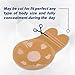 Adhesive Lift Bra Pads 2 Pairs, Invisible Backless Nipplecovers, Push Up Bra (C Cup, Beige)