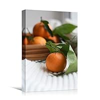 Canvas Wall Art Fruits Farmhouse/Country Food Fun Kitchen Multicolor Photography Spices - 12x18 inches