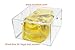 Invisibox -Clear Collapsable Storage Solution for hat boxes, shoe boxes and transparent soft plastic boxes for all household needs. Medium 12
