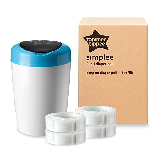 Tommee Tippee Simplee Diaper Pail Starter Set on Galleon Philippines