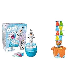TOMY-games-Pop-Up-Olaf-Childrens-Action-Board-Game-Pile-Up-Pirates-Stacking-Game-Childrens-Action-Board-Game-Family-Preschool-Kids-Game-Action-Game-for-Children-5-6-7-8-Year-Old TOMY games Pop Up Olaf Children's Action Board Game, Family & Preschool Kids Game, Action Game for Children