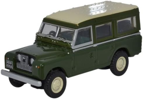 Oxford Diecast 1:76 Bronze Green Land Rover Series II Station Wagon Collectable model 76LAN2002