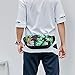 AQIWO Mens Fanny Pack Pineapple Waist Pack Bag Hip Pack Running Pack for Men Women