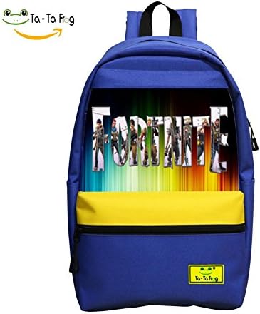 Kids Custom Fort-nite Heroes Lightweight School Backpack Laptop Shoulder Bag For Childrens