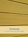 Notebook: alternate blank and lined pages / ideal for study - geography,science,art / 100 large pages (Notebooks) (Volume 2) by Blenham Press