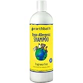 Earthbath THREP0037 All Natural Hypo-Allergenic and Fragrance-Free Shampoo, 16-Ounce