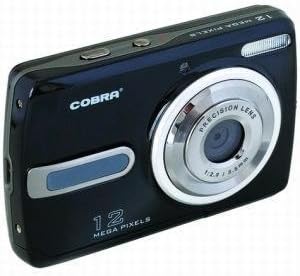 COBRA DIGITAL DCA1220-BLACK 12.0 Megapixel DCA1220 Digital Camera (Black)