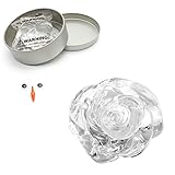 C-pop Clear Putty Slime, Soft Crystal Slime Stress Relief Toy for Kids and Adults (Transparent)