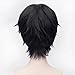 Xcoser SA0 Cosplay Kirito Short Anime Wig Hair for Halloween