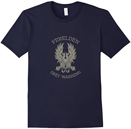Mens Ferelden grey wardens Tshirt 3XL Navy