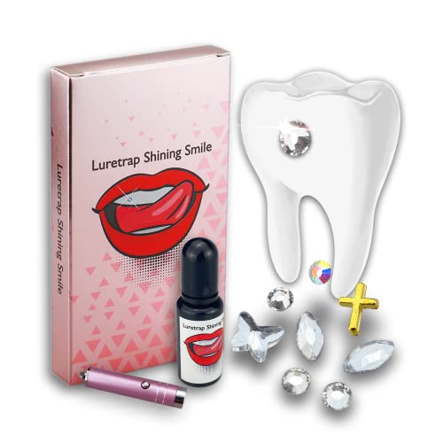 Luretrap DIY tooth gem kit with glue,crystal glue jewelry Starter