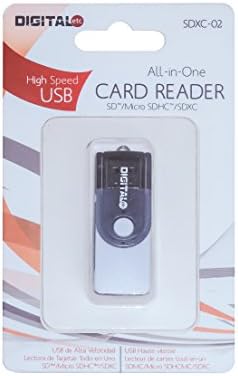 DigitalEtc 9 in One Card Reader Black