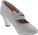 Womens Closed Toe Mary Jane High Heel Oxford Shoes Mina-4 by Chase + Chloe