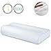 Contour Memory Foam Pillow for Sleeping, Cervical Pillow, Bed Pillow for Shoulder Head Neck Pain,Side,Back,Stomach Sleepers with Washable Cover