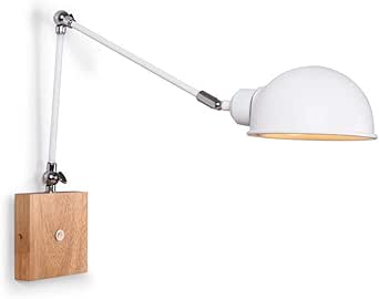 WVIVW Apliques de Pared con Interruptor LED Interior Vintage ...