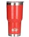 Beast 30 oz Tumbler Stainless Steel Vacuum Insulated Coffee Ice Cup Double Wall Travel Flask (Ladybug Red)