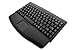 Adesso ACK-540UB - Mini Touchpad USB Keyboard for Windows with Wrist Rest,Black