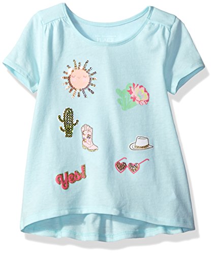 The children s place baby girls  short sleeve graphic t-shirt, cr…
