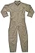 US Air Force Style Military Camouflage Flight Suit Coveralls (Khaki, Small)