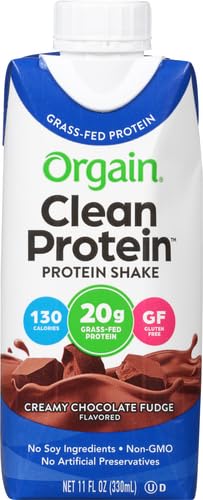 ORGAIN WHEY PROTEIN SHK CHOCOLATE FUDGE, 11 OZ